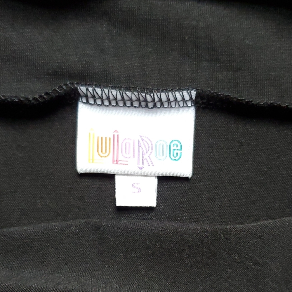 LuLaRoe Classic Black A-Line Skirt. Small - Picture 3 of 3